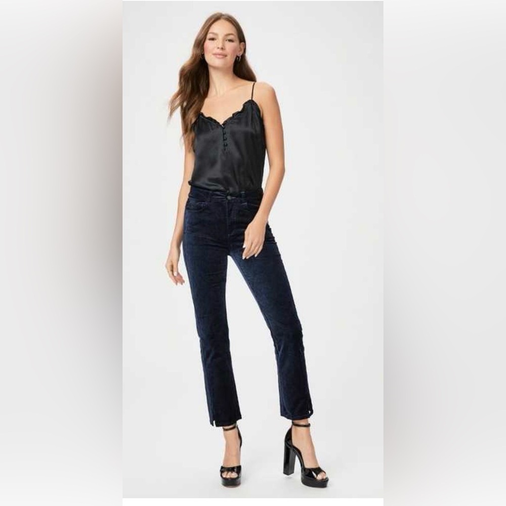 PAIGE CYNDY TWISTED SEAM SLIT